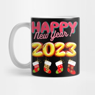 Funny Happy New Year 2023 Family Matching Mug